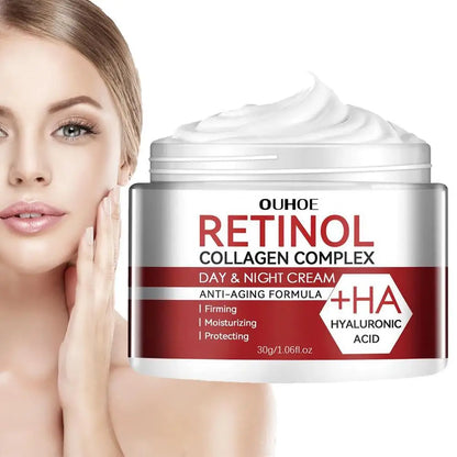 Crema de suero de retinol 30 g para el contorno de ojos: reafirmante, reafirmante, antienvejecimiento, reduce arrugas y líneas de expresión.