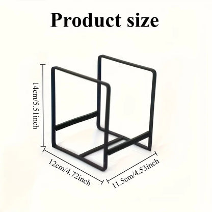 Escorredor Pratos Aço Inox Vertical - Suporte Organizador Cozinha Pratos Tábuas Tampas Metal
