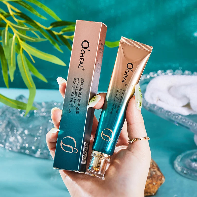 Creme Olhos OCHEAL Hidratante – Linhas Finas Olheiras Sérum Bolsas Inchaço Anti-Idade Firmeza