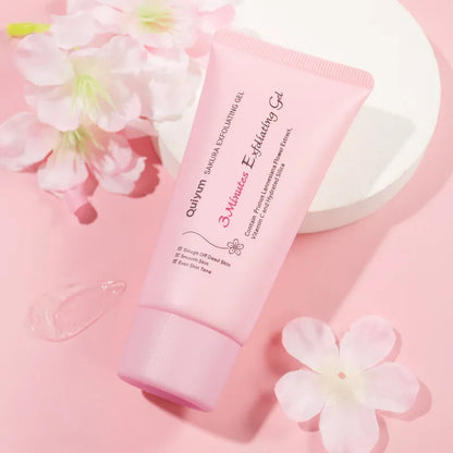 Gel exfoliante facial Sakura: hidratante y nutritivo para una piel radiante