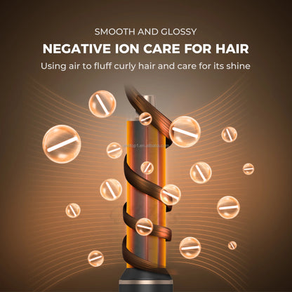 Secador de Cabelo Profissional 5 em 1 | 1000W | Escova Alisadora Térmica | Modelador e Volumizador | Styling Completo