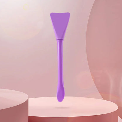 Brocha para mascarillas faciales 2 en 1 con dos puntas: silicona y espátula | Ideal para mascarillas en barra, mascarillas de barro y productos para el cuidado de la piel