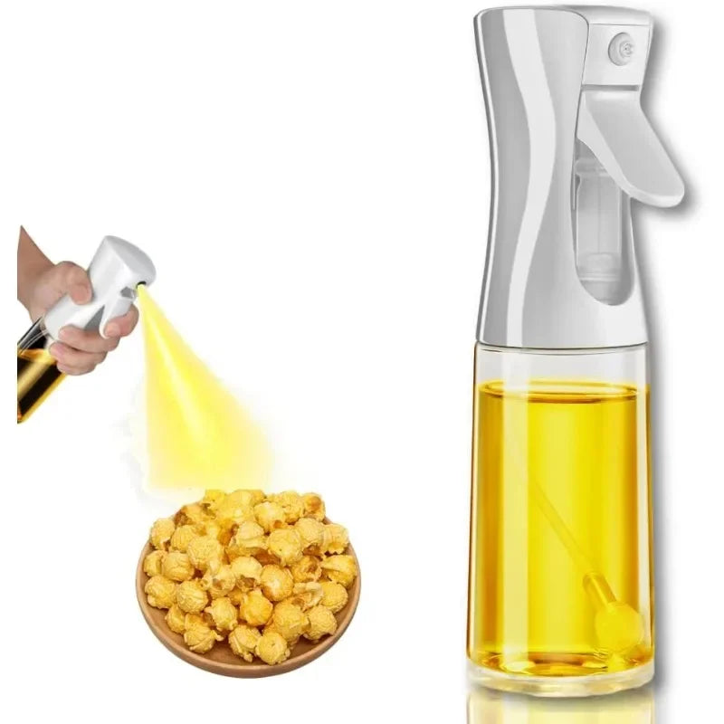 Spray de Óleo para Cozinha - Pulverizador Dispensador Azeite Reutilizável Grau Alimentar Vinagre