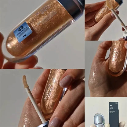 Brillo de labios KIKO 3D Hydra Mirror: brillante, perlado, voluminizador, intransferible