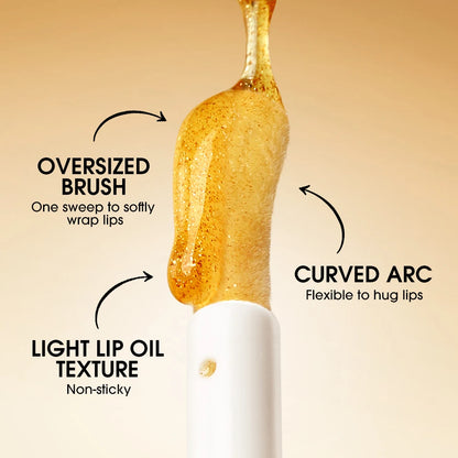 Óleo Labial O.TWO.O Volumizador com Glitter