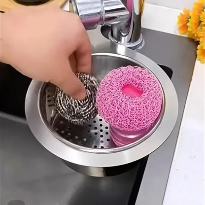 Cesta Drenagem Cisne Resistente - Organizador Pia Cozinha Montagem Bancada Economiza Espaço