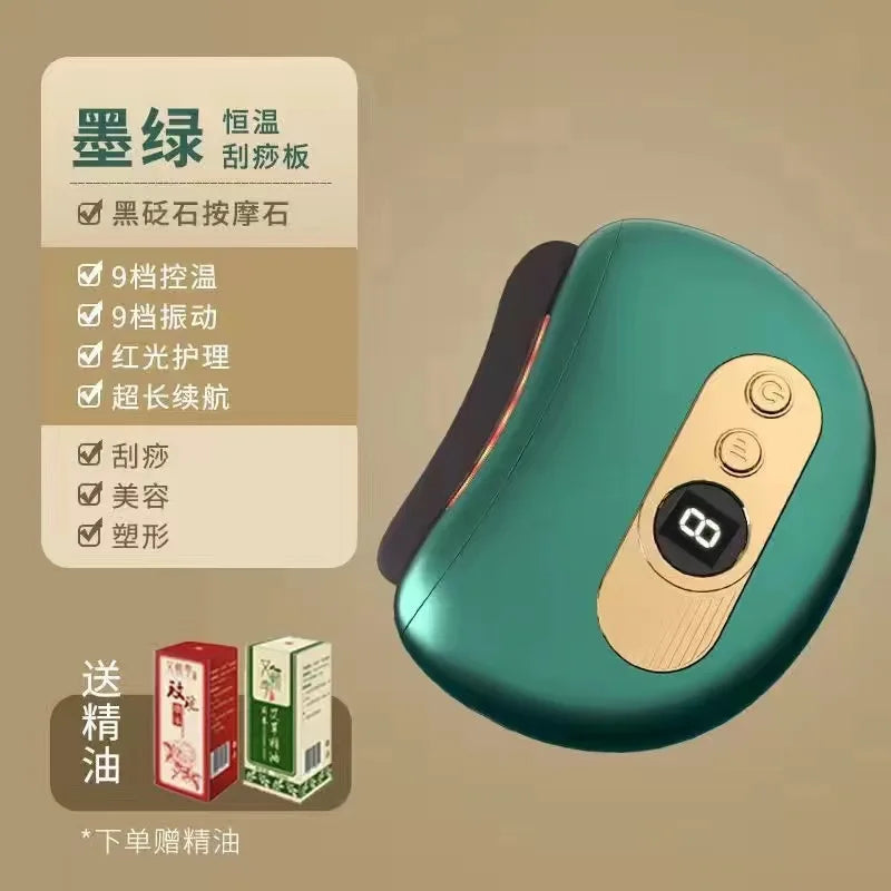 Massageador Facial Guasha Elétrico Microcorrente