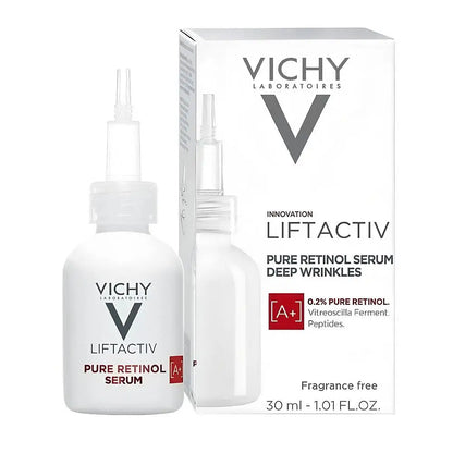 Crema Reparadora Facial Vichy con Ácido Salicílico 16% VC - Sérum de Retinol con Ácido Hialurónico B3