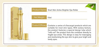 Crema antiedad de colágeno de caracol: ilumina la piel del rostro, reduce las ojeras y la hinchazón. Sérum para ojos.
