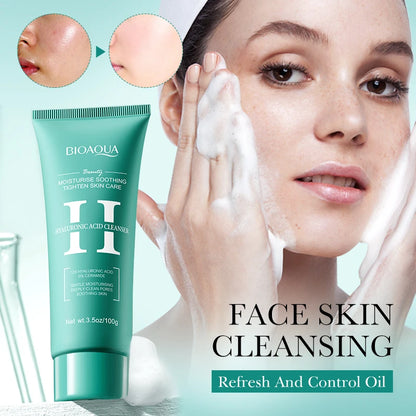 Gel Limpeza Facial BIOAQUA Ácido Hialurônico