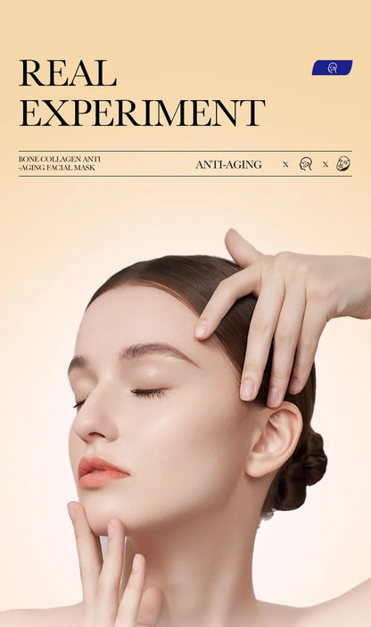 Máscara Facial Colágeno Antirrugas 10un