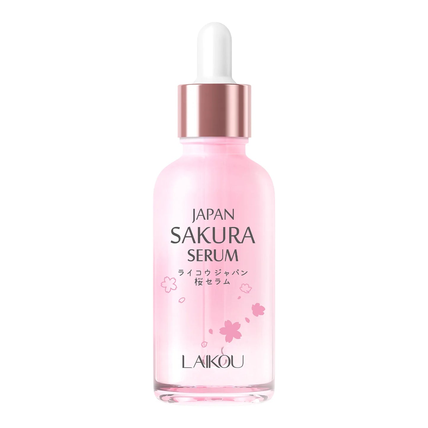 LAIKOU Cherry Blossom Essence – Suero facial iluminador con niacinamida para una piel radiante