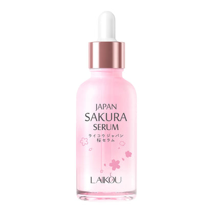 LAIKOU Cherry Blossom Essence – Suero facial iluminador con niacinamida para una piel radiante