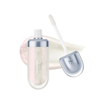 Brillo de labios KIKO 3D Hydra Mirror: brillante, perlado, voluminizador, intransferible