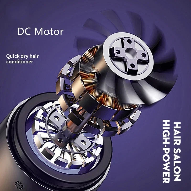 Secador de Cabelo Profissional Iónico Portátil