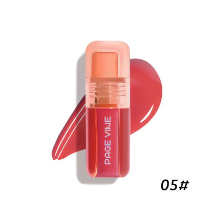 Rubor líquido perlado en 6 colores: resistente al agua y al sudor, efecto natural y duradero.