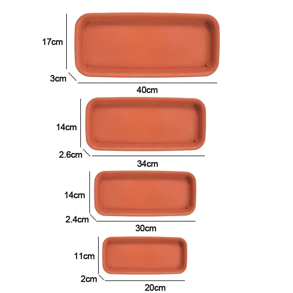 Bandeja Coletora Vasos Retangular Plástico