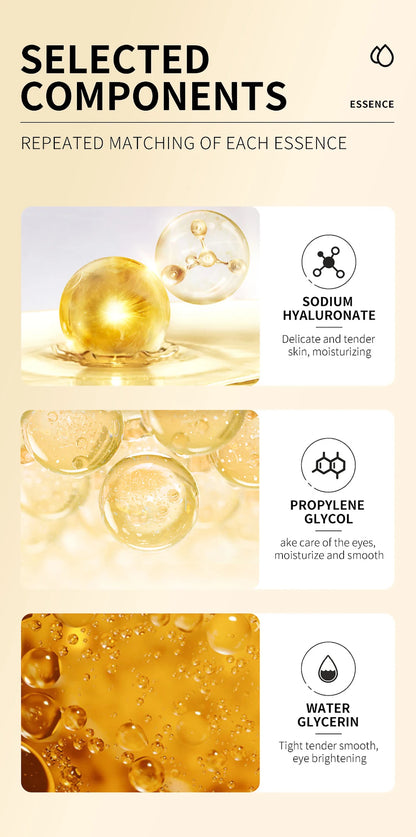 Crema antiedad de colágeno de caracol: ilumina la piel del rostro, reduce las ojeras y la hinchazón. Sérum para ojos.