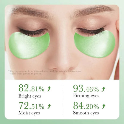 Máscaras de Olhos Aloe Vera e Colagénio 60pcs - Anti-Olheiras