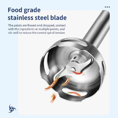 Varinha Mágica Elétrica 400W - Liquidificador Manual 2 Velocidades Frutas Vegetais Aço Inox