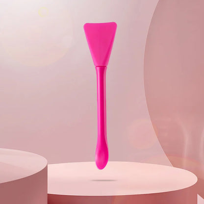 Brocha para mascarillas faciales 2 en 1 con dos puntas: silicona y espátula | Ideal para mascarillas en barra, mascarillas de barro y productos para el cuidado de la piel