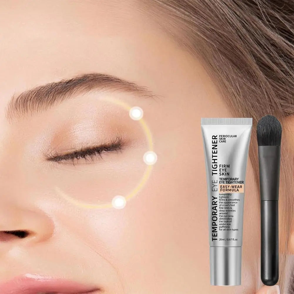 Crema reafirmante instantánea para ojos: tensora, reduce la hinchazón, suaviza las líneas finas y las ojeras.