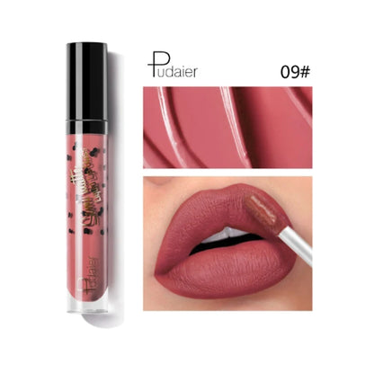 Batom Líquido Mate À Prova de Água Veludo