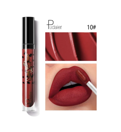 Batom Líquido Mate À Prova de Água Veludo