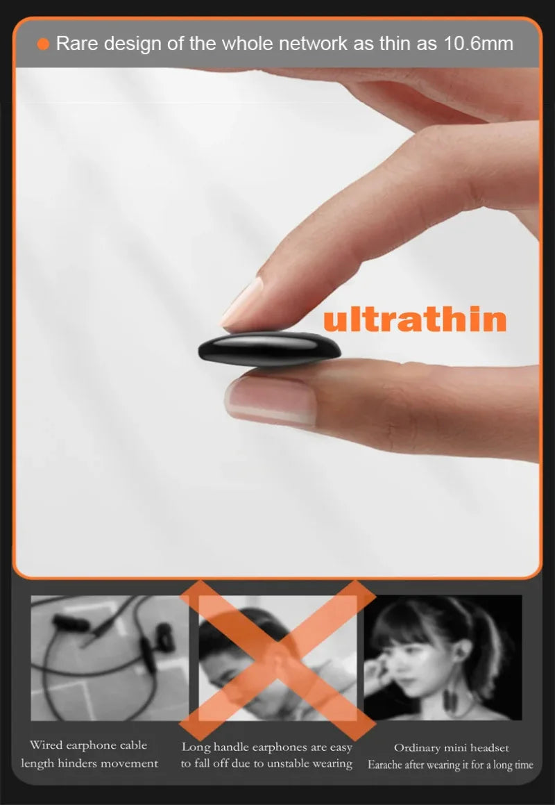 Xiaomi Mijia Sleep Earbuds Bluetooth 5.3 - Invisible Sleep Headphones with Noise Cancellation