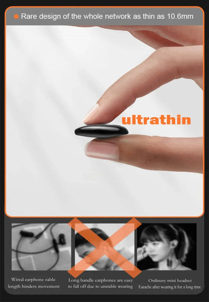 Xiaomi Mijia Sleep Earbuds Bluetooth 5.3 - Invisible Sleep Headphones with Noise Cancellation