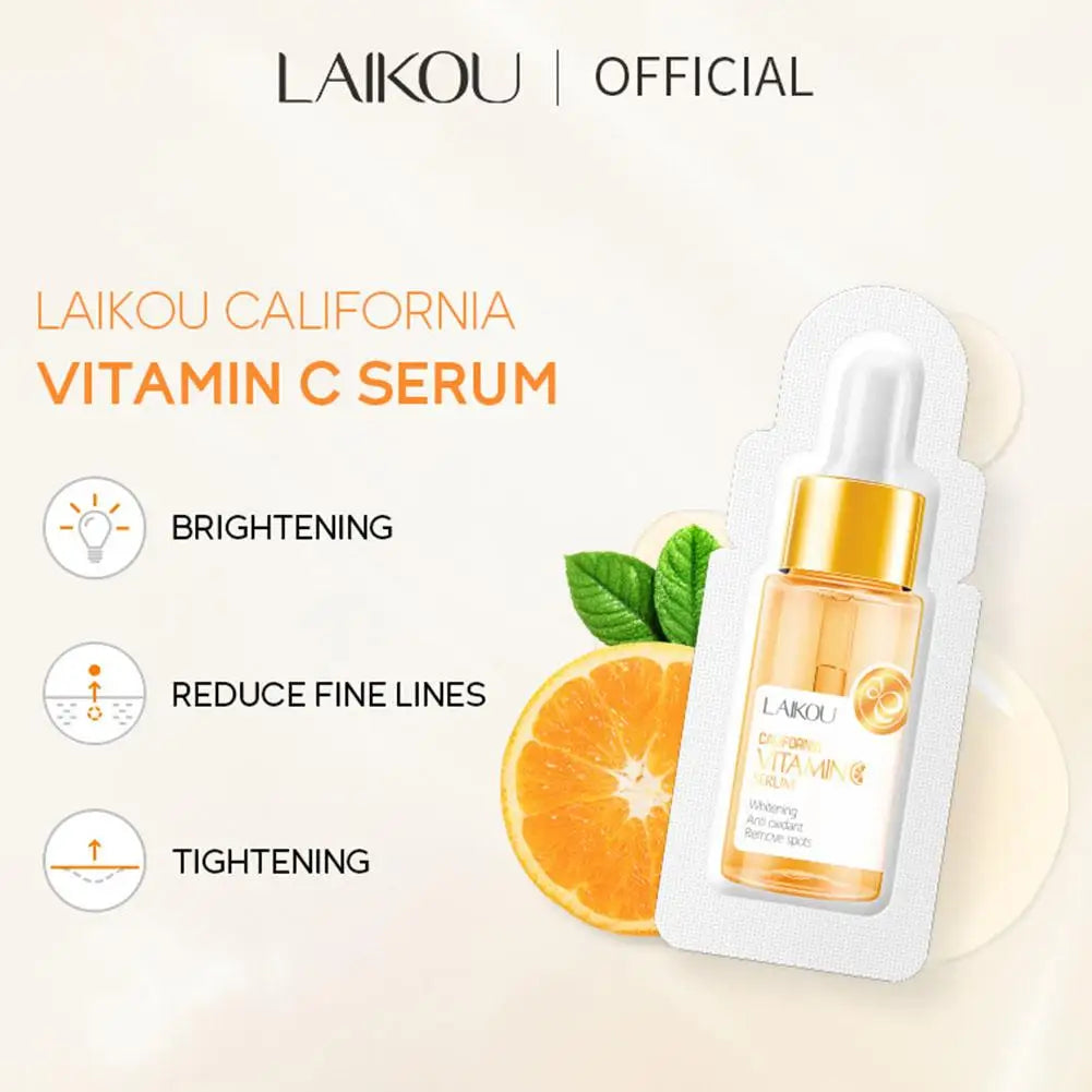 Sérum Vitamina C Ácido Hialurónico Rosto – Colágeno Iluminador Lifting Firmeza Suaviza Linhas Finas Anti-Idade