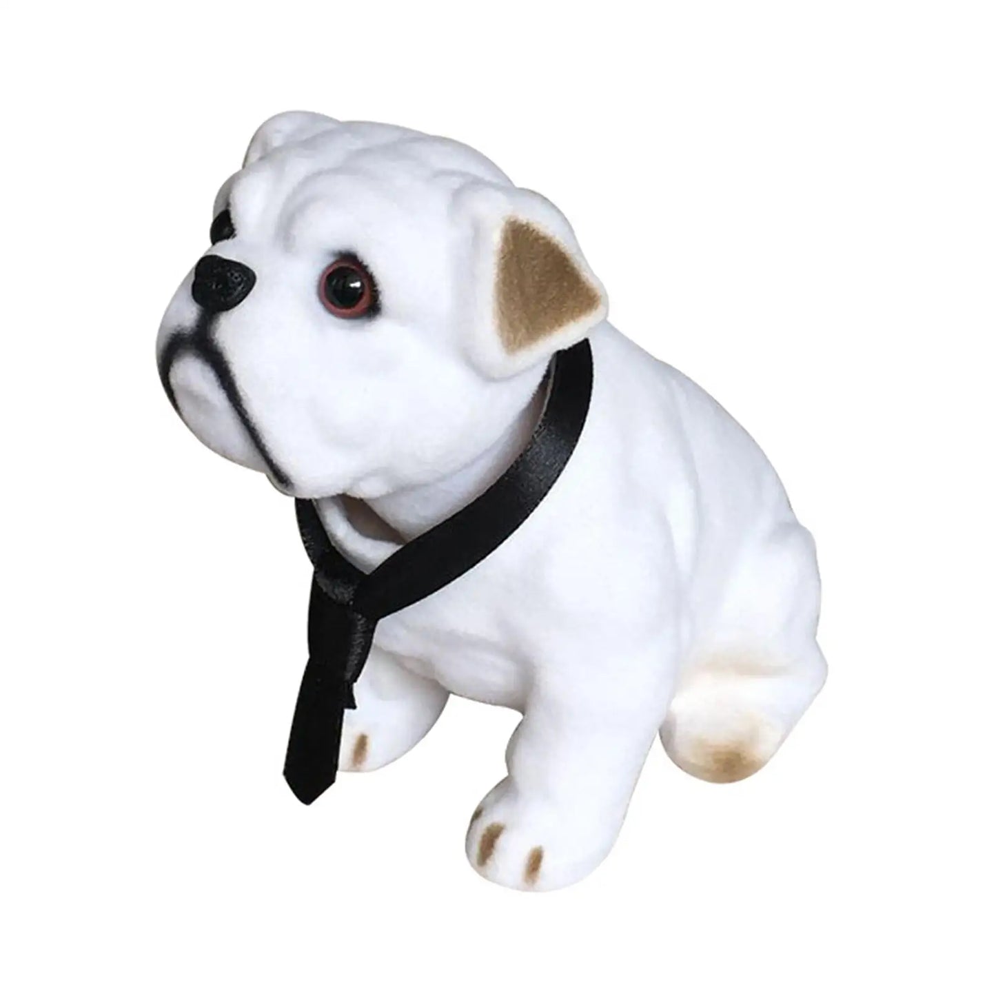 Boneco Cachorro Cabeça Balançante Resina – Decoração Carro Secretária Escritório Presente Artesanal