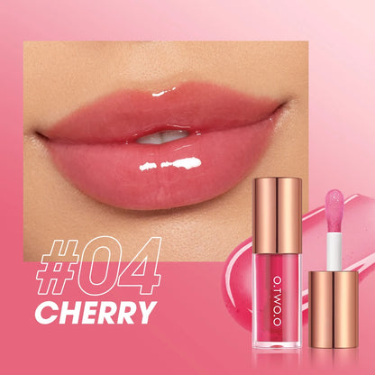 Óleo Labial O.TWO.O Volumizador com Glitter