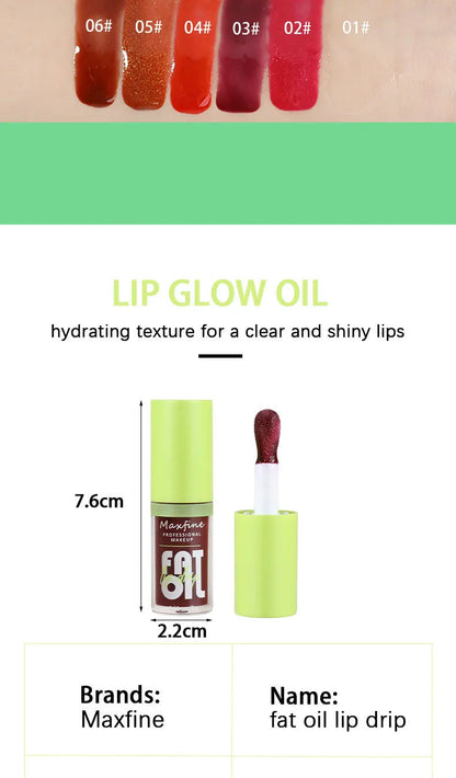 Brillo labial hidratante, resistente al agua y de larga duración. Líquido, intransferible y con envase ecológico.