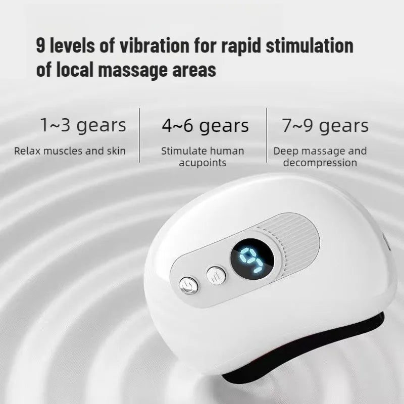 Massageador Facial Guasha Elétrico Microcorrente