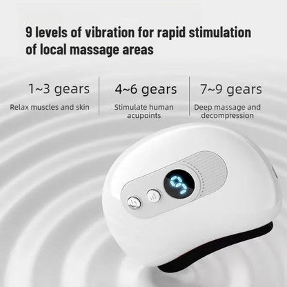 Massageador Facial Guasha Elétrico Microcorrente