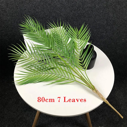 Árvore Palmeira Artificial 125cm Folhas Monstera - Decoração Tropical Realista para Casa