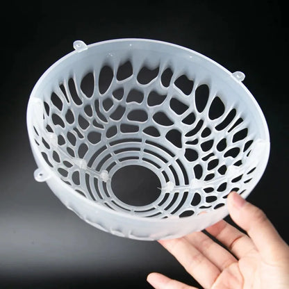 Protetor Solo Plantas Tampa Transparente Vazada