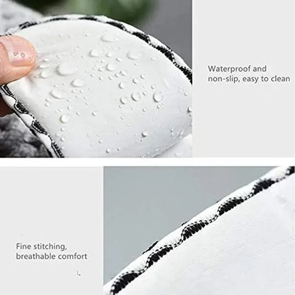 Capa Assento Sanita Acolchoada Quente Pelúcia – Almofada WC Anti-Deslizante Macia Casa Banho Inverno