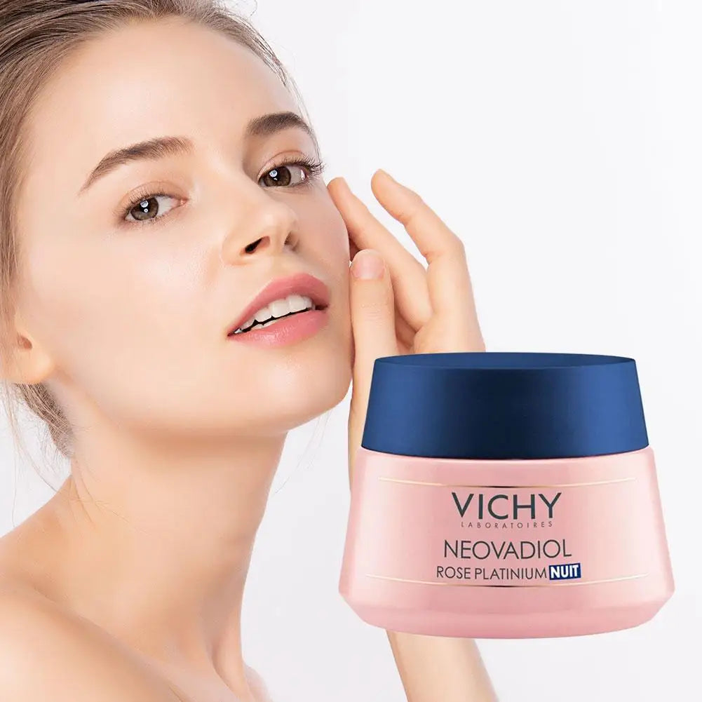 Crema de Noche Vichy Peptide Collagen – Hidratante. Calma la piel dañada. Mejora la firmeza y la sequedad. Revitaliza e ilumina.