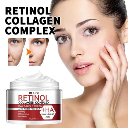 Crema de suero de retinol 30 g para el contorno de ojos: reafirmante, reafirmante, antienvejecimiento, reduce arrugas y líneas de expresión.