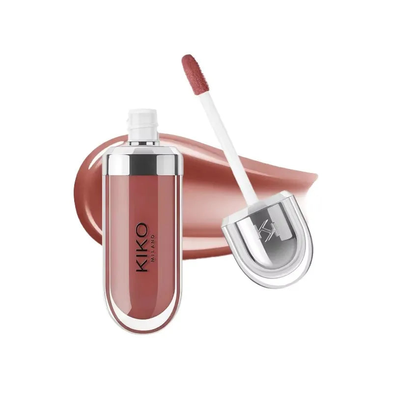 Brillo de labios KIKO 3D Hydra Mirror: brillante, perlado, voluminizador, intransferible
