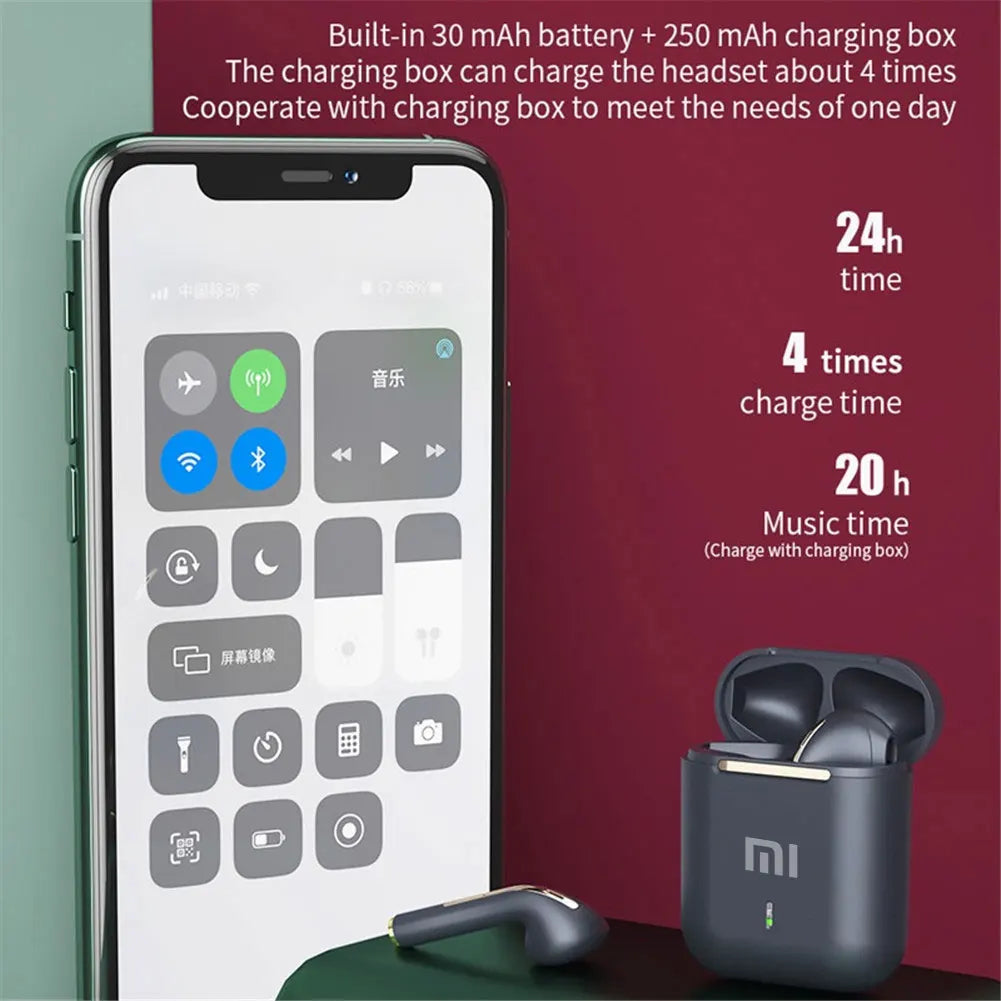Xiaomi J18 TWS Headphones with Smart Touch - Bluetooth Headphones for Sports and Gaming
