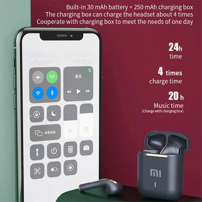 Xiaomi J18 TWS Headphones with Smart Touch - Bluetooth Headphones for Sports and Gaming