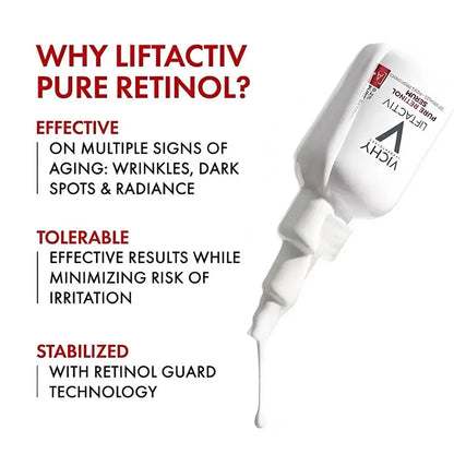 Crema Reparadora Facial Vichy con Ácido Salicílico 16% VC - Sérum de Retinol con Ácido Hialurónico B3