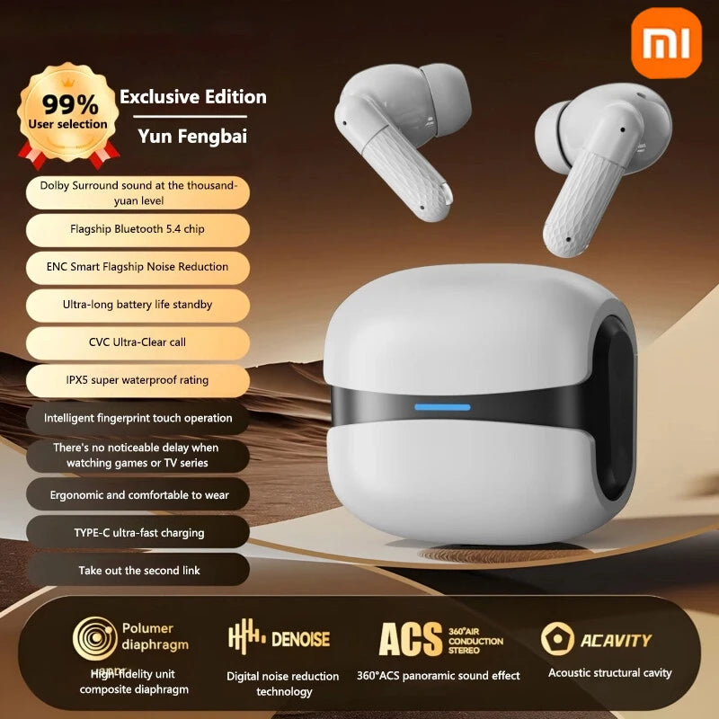 Xiaomi TWS 5.3 Headphones with HD Microphone - HiFi Stereo Bluetooth Headphones for iPhone and Android