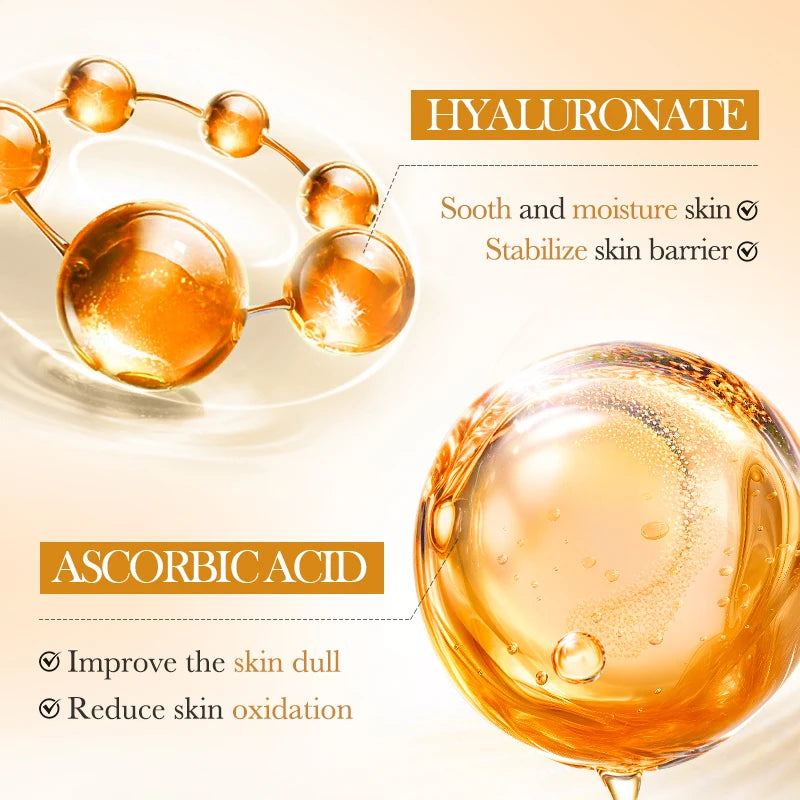 Set de cuidado de la piel con arroz BIOAOUA: limpiador, tónico, esencia, loción y crema hidratante iluminadora.