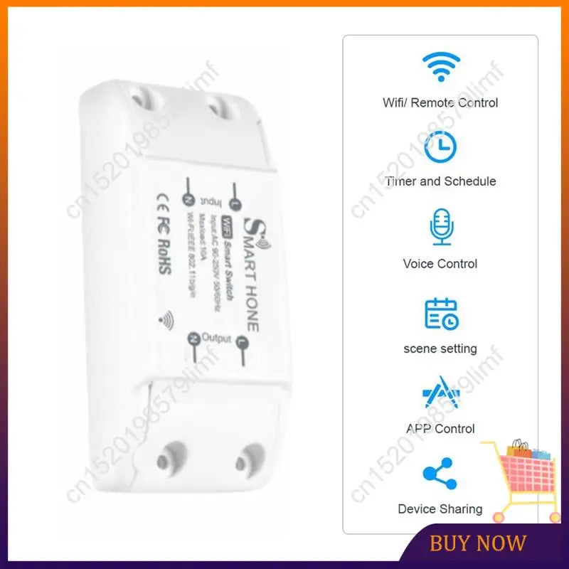 Interruptor inteligente WiFi MSOR Tuya