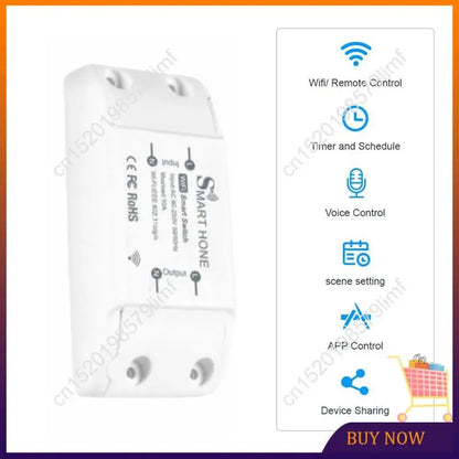 Interruptor inteligente WiFi MSOR Tuya