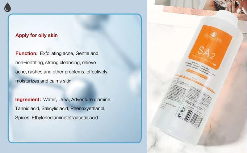 Kit Aqua Peel Premium 3 Soros 400ml Limpeza Facial Profissional Hidratação Esfoliação Tratamento Spa Casa